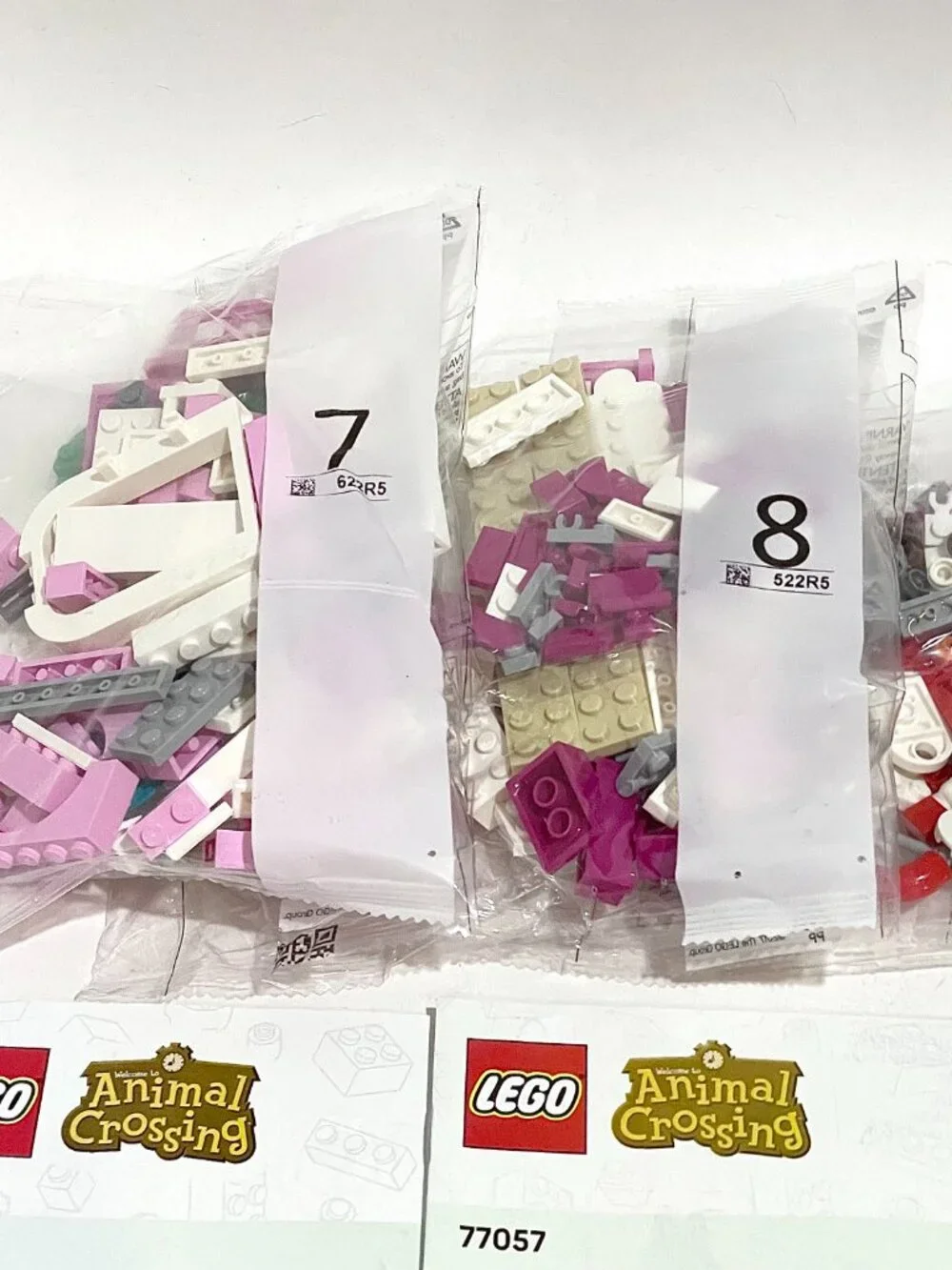 LEGO 77057 Animal Crossing Pink Creative Houses Seasons *NO MINIFIGURES* NEW
